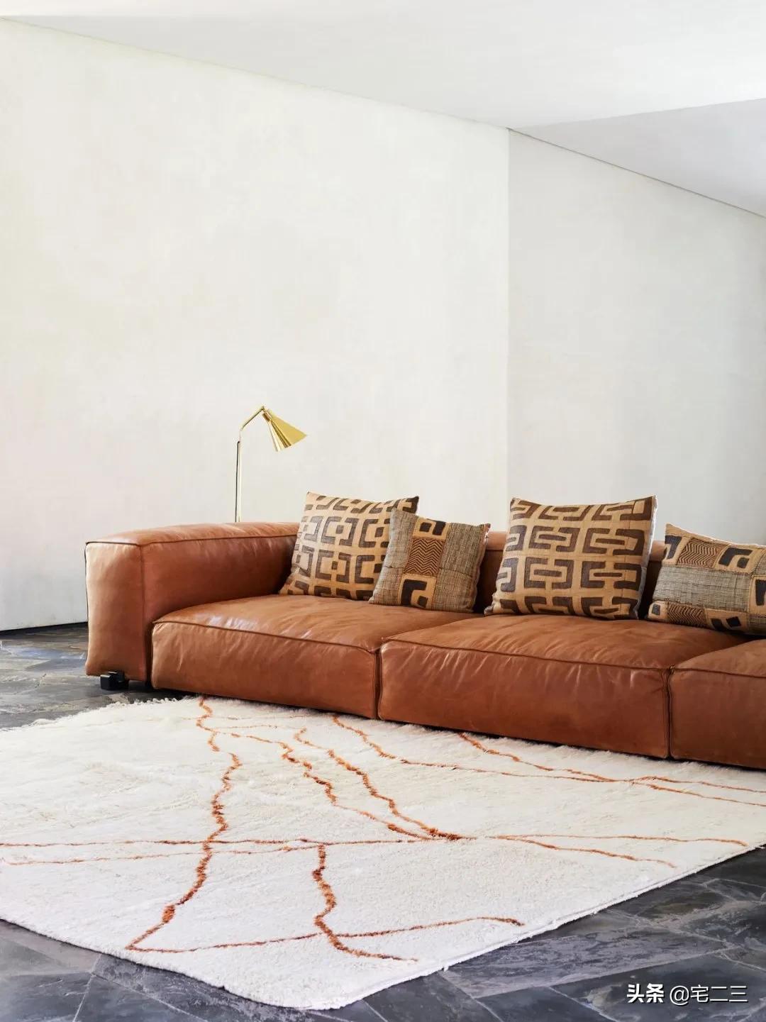 房间地毯推荐博主,国外博主的家地毯