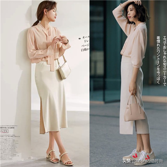 入秋学院风套装长裙,入秋半身裙子