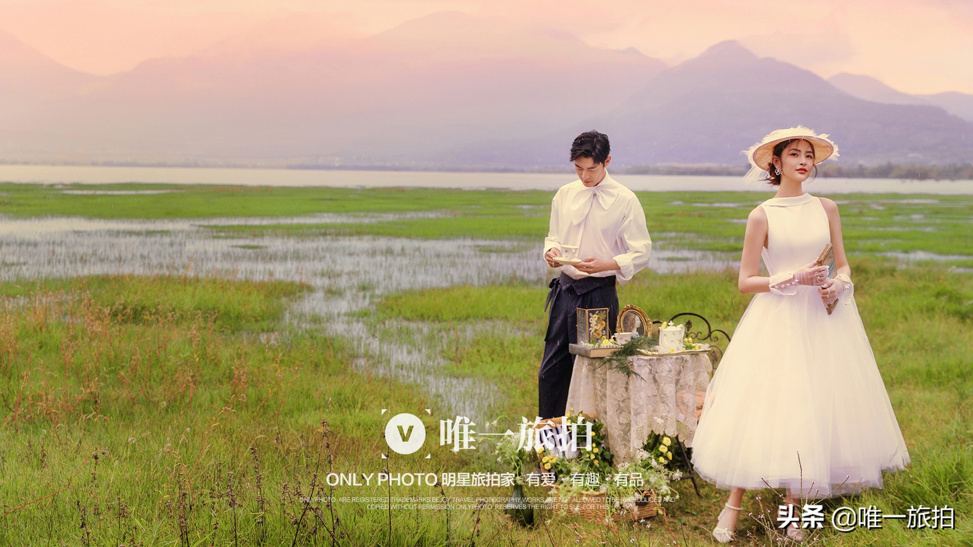 唯一旅拍：杨颖孕妇造型太美，新人怀孕拍婚纱照要注意这些