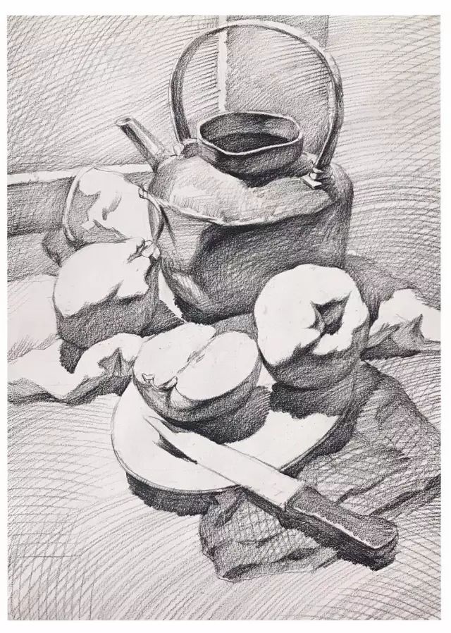 素描静物不会起形怎么办,素描不会排线怎么做关系