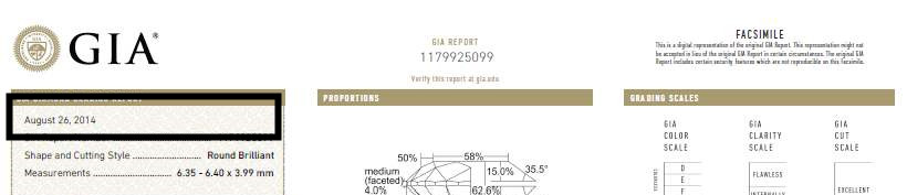 带gia证书的钻石一定是真的吗,gia钻戒号数对照表