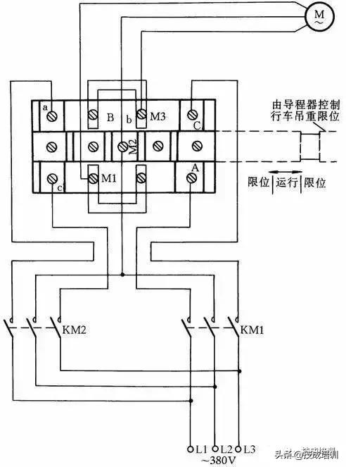 变压器和交流接触器的接线方法,三相电机接触器加继电器接线图