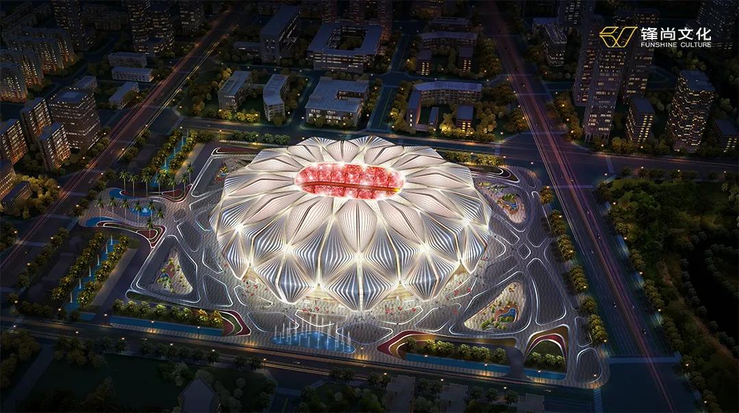 恒大10万人足球场视频,恒大十万人专业足球场图片