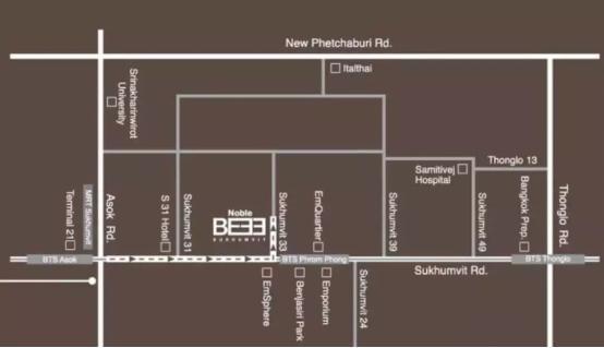 曼谷｜NobleBE33最佳富人区，与三大贵妇百货，明星名流为邻