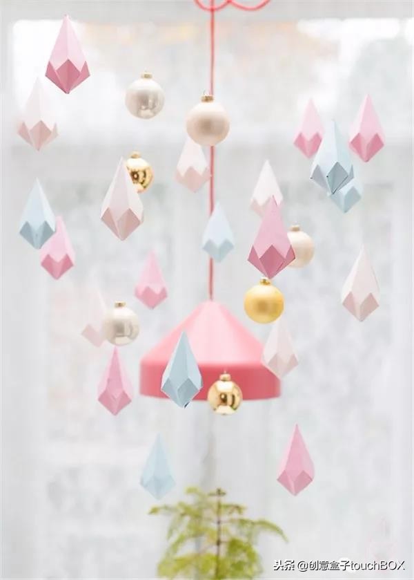 立体宝石diy做法,立体装饰品手工折纸制作