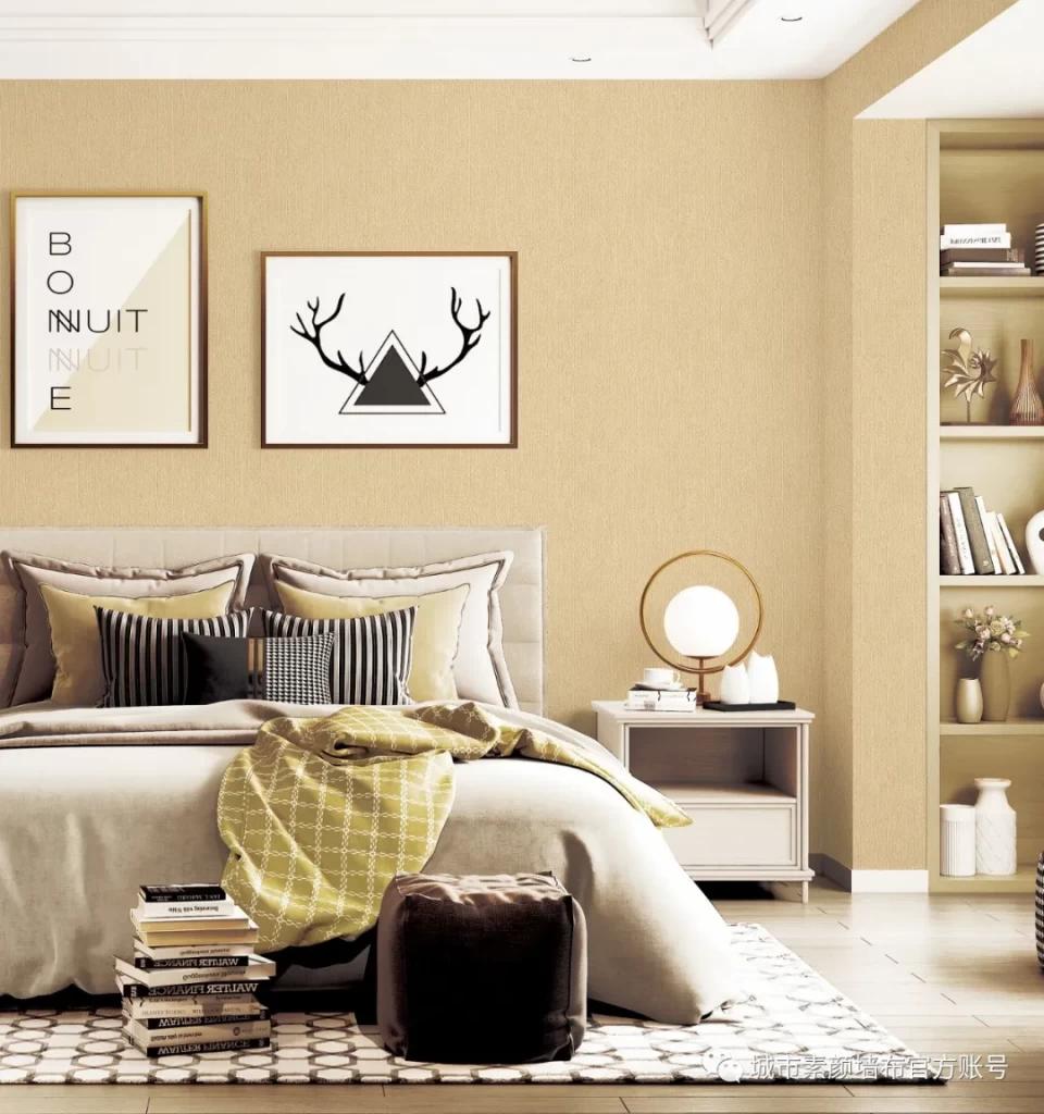 城市墙布高级感,城市素颜墙布最新款