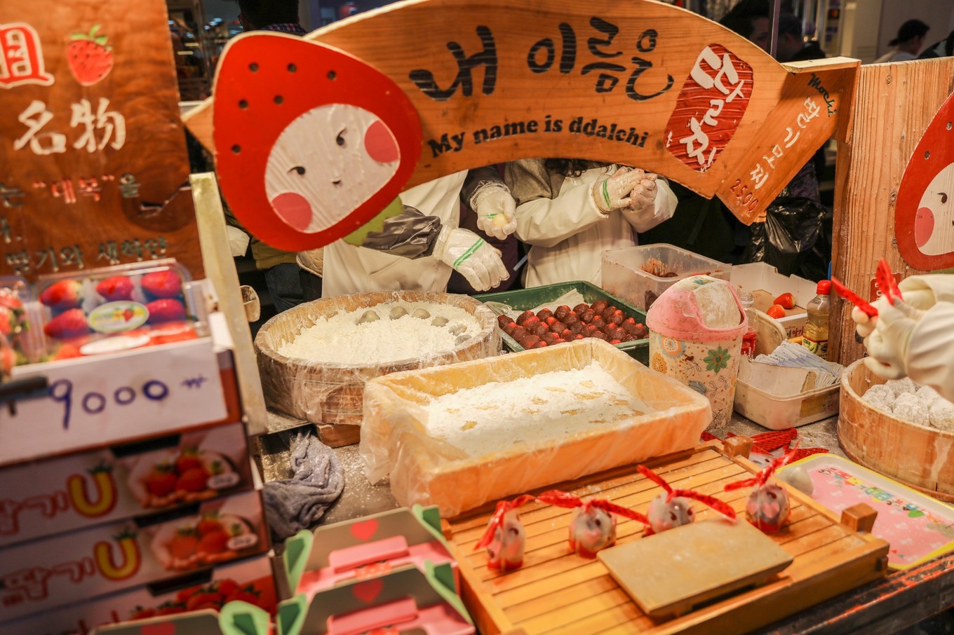 韩国冬天该有的样子,韩国第一次过冬天