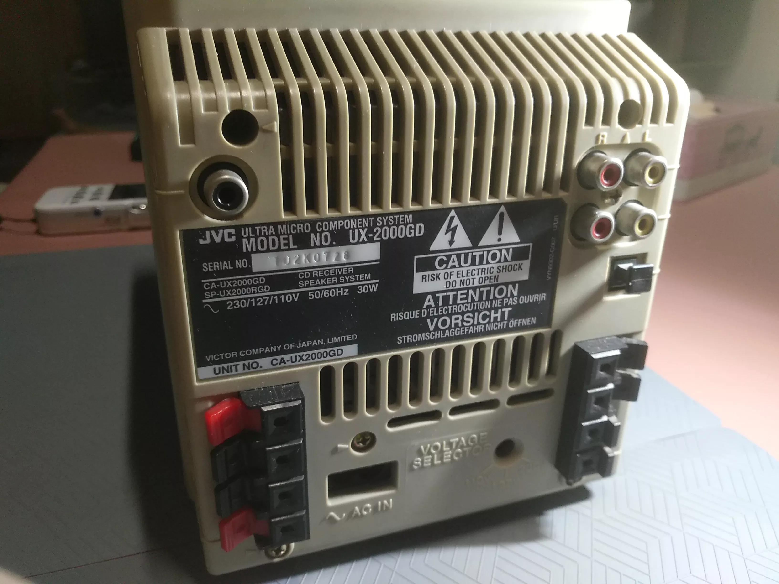 jvc音响ux2000维修,jvc音响ux2000拆解