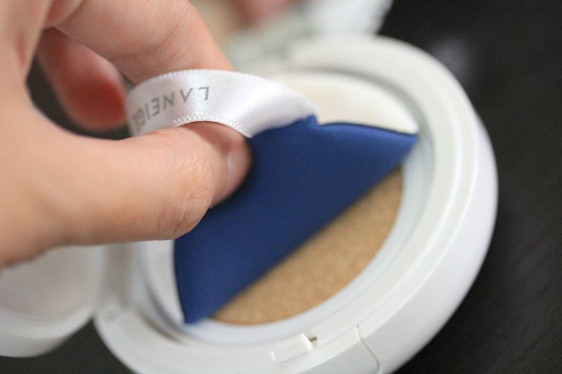 兰芝雪纱修颜气垫测评,兰芝雪润粉凝霜怎么样