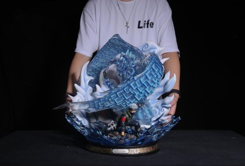 旗木卡卡西万花筒写轮眼手办,万花筒写轮眼宇智波鼬手办