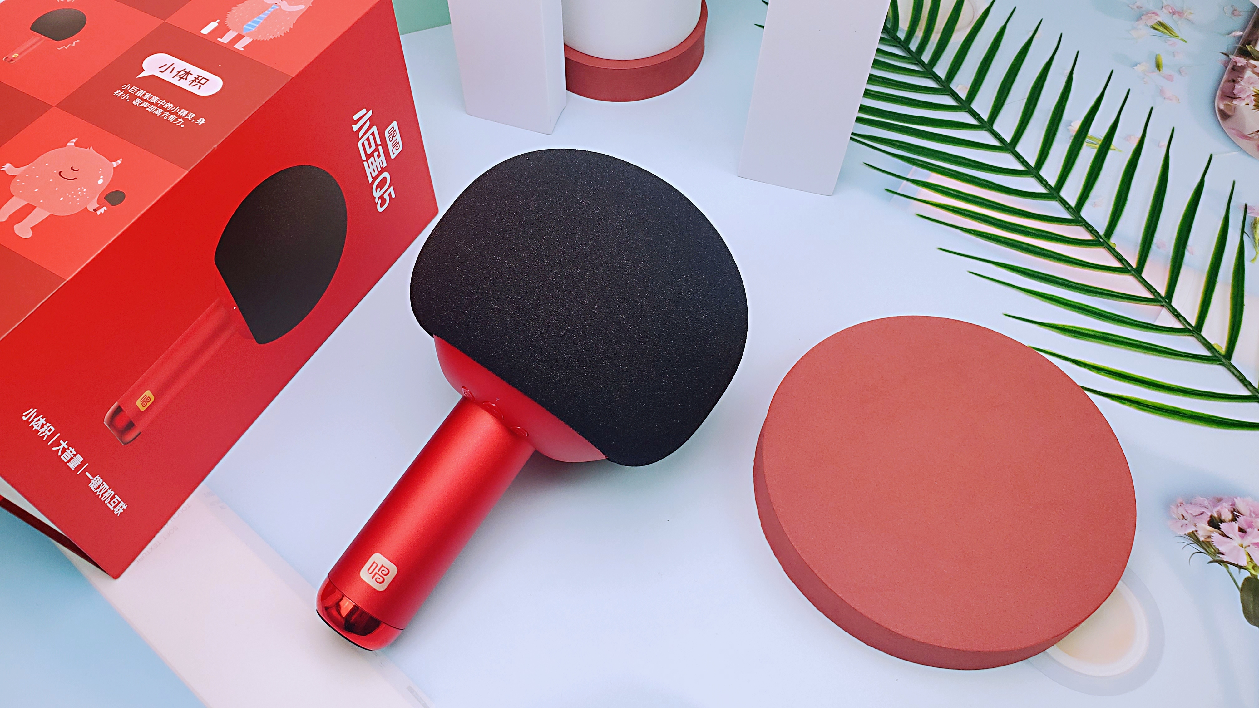 唱吧小巨蛋自带小音响的麦克风,唱吧小巨蛋麦克风g2官方旗舰店