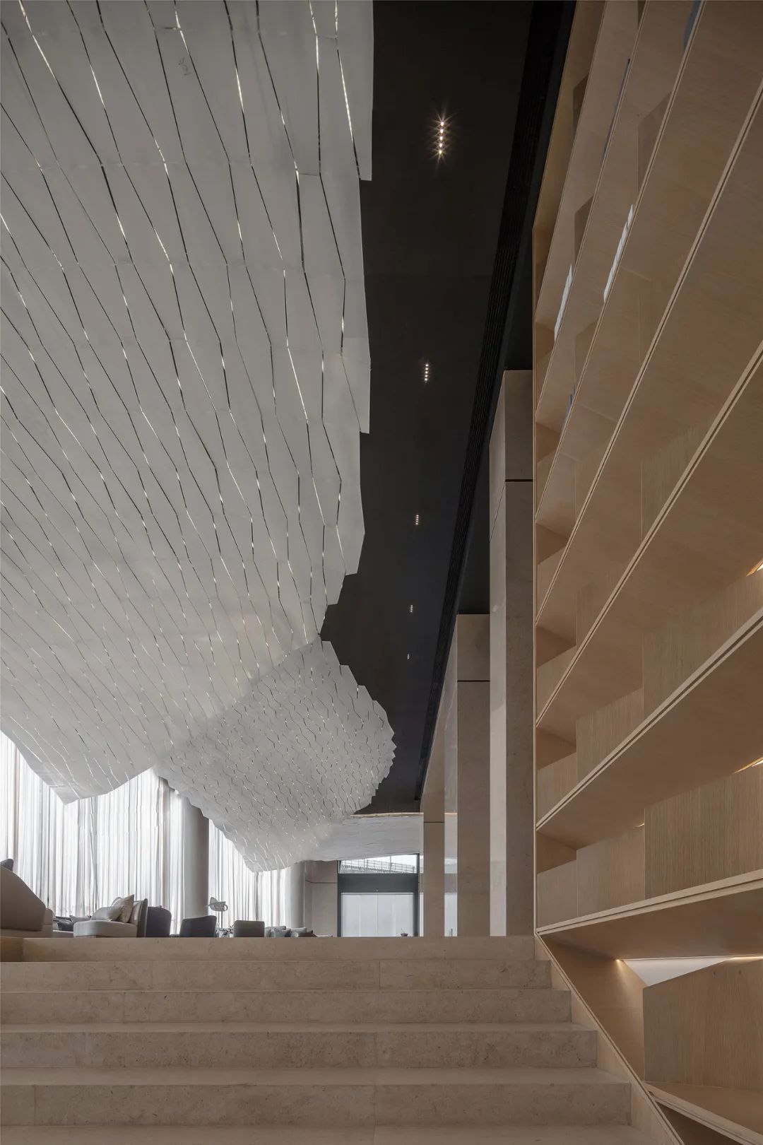 首发|达观设计：现代折线艺术生活馆，家与城市的过渡