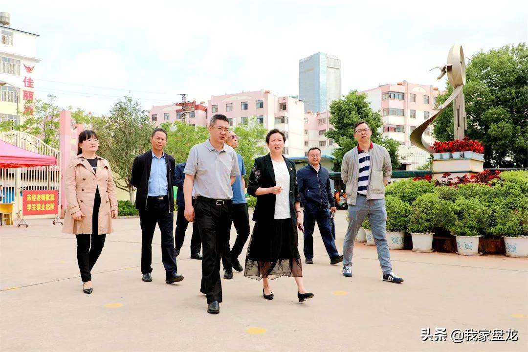 教育这件事，盘龙区委书记始终放在心上