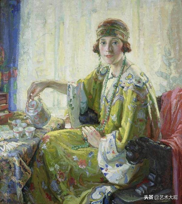 美国画家克莱德风景油画作品欣赏,美国画家丹尼尔油画作品欣赏