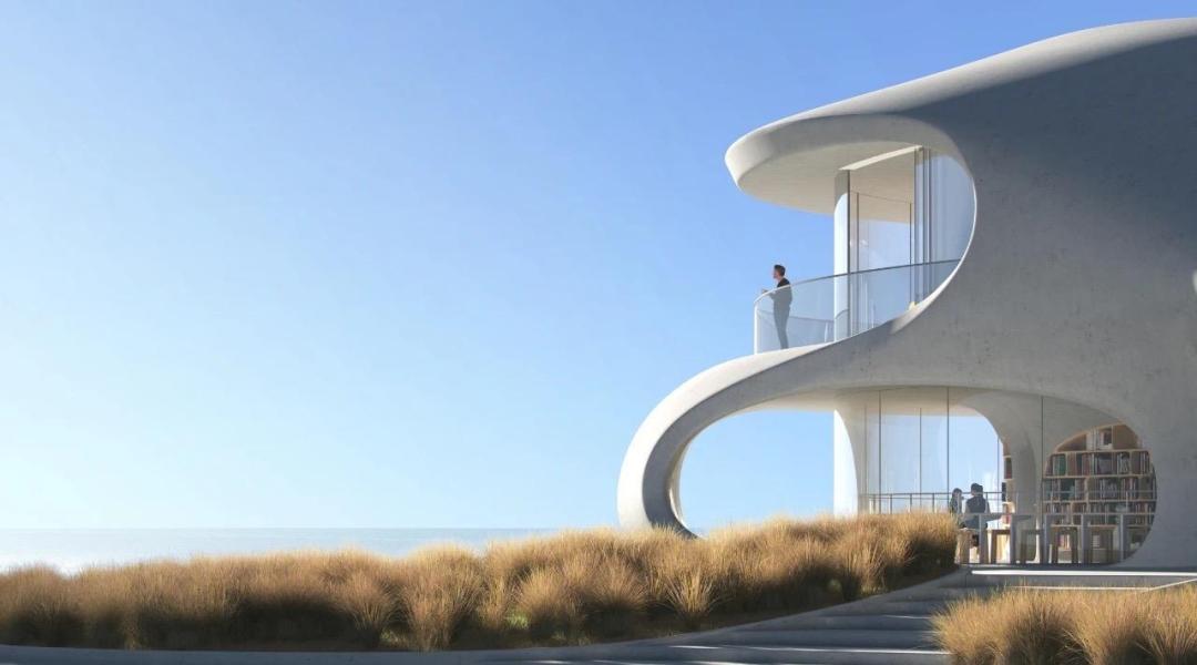 YDD·建筑|无尽的洞|海口“云洞图书馆”—晓书馆
