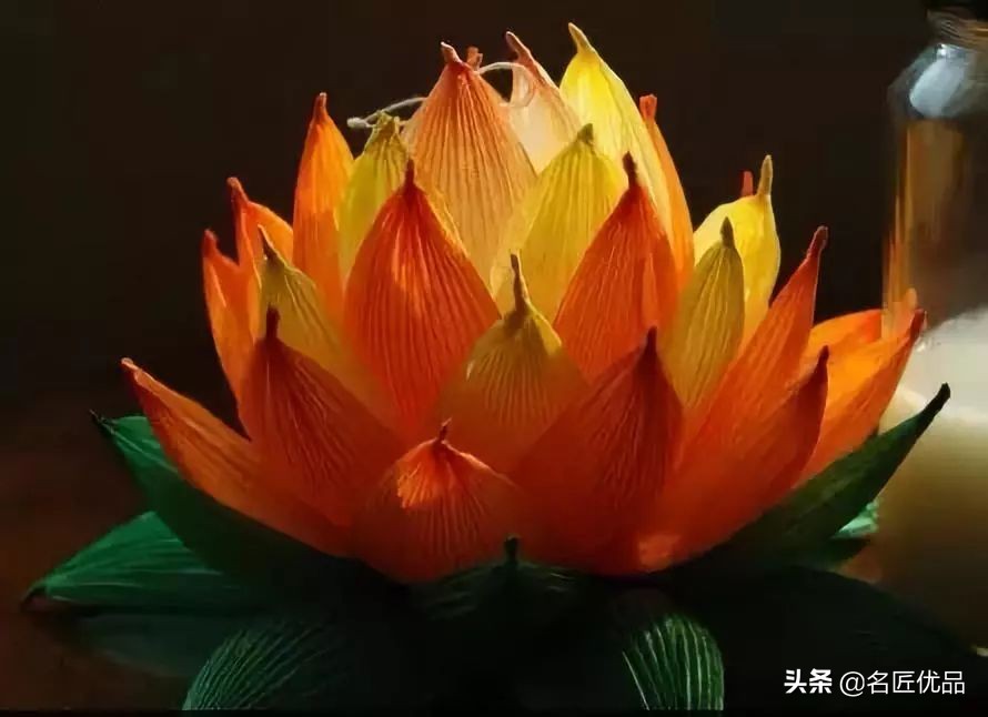 手工制作荷花睡莲,夏天的荷花手工小朋友