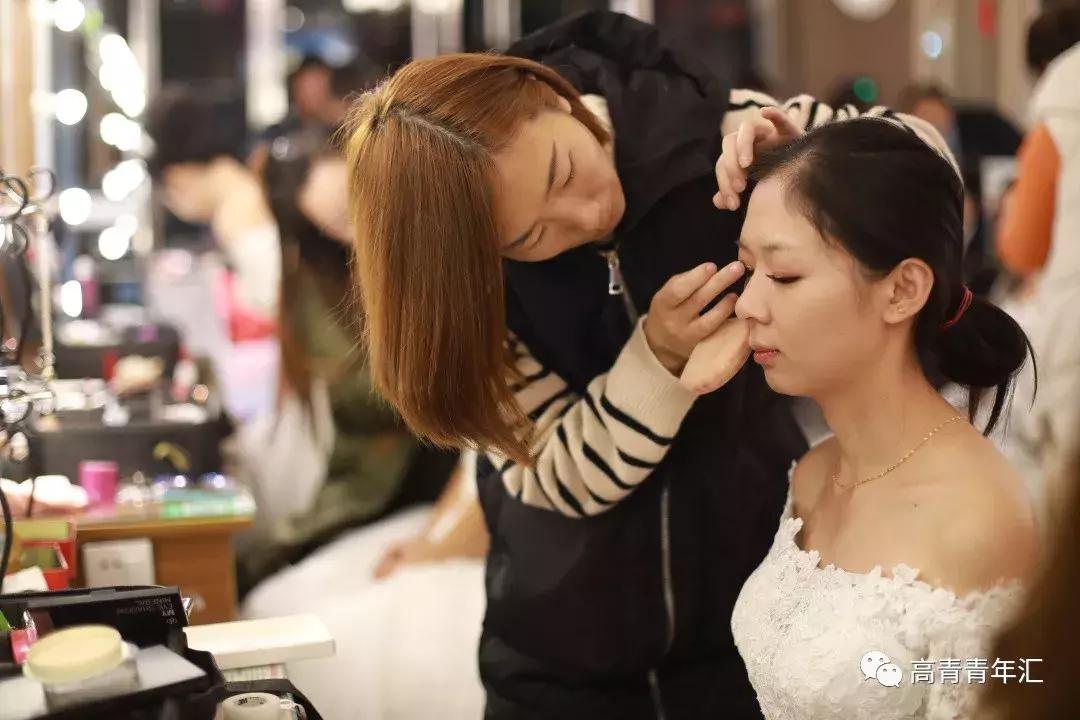 淄博高青婚礼红旗车队,高青国井南苑婚礼