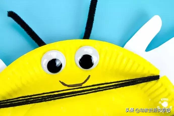 小蜜蜂手工制作可以戴头上的,小蜜蜂手工制作大全图片