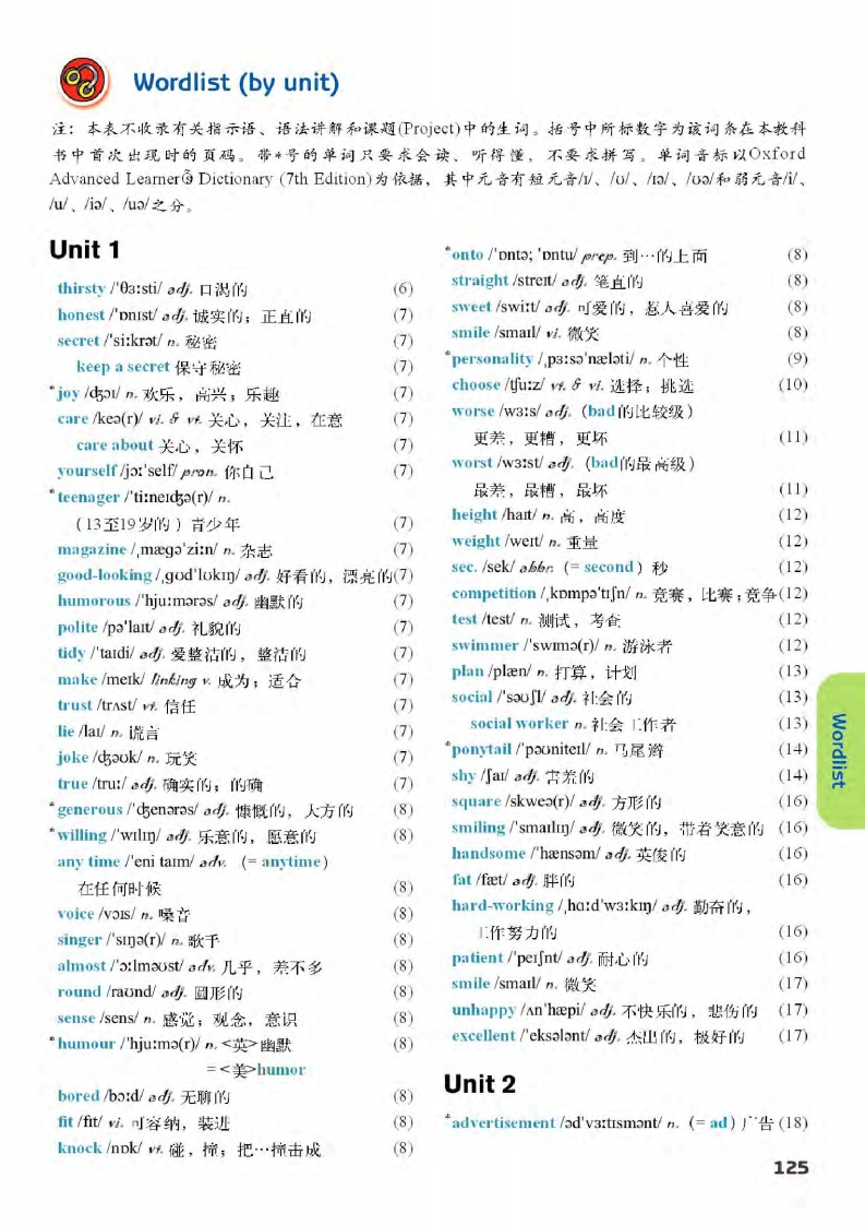 译林版八年级下册英语单词讲解,译林版英语电子课本八下