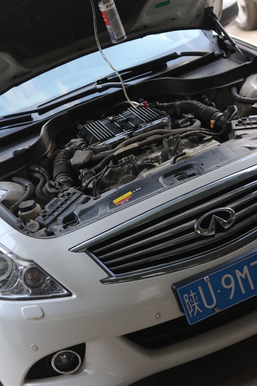 14年英菲尼迪g25拆车视频,英菲尼迪g25整备翻新