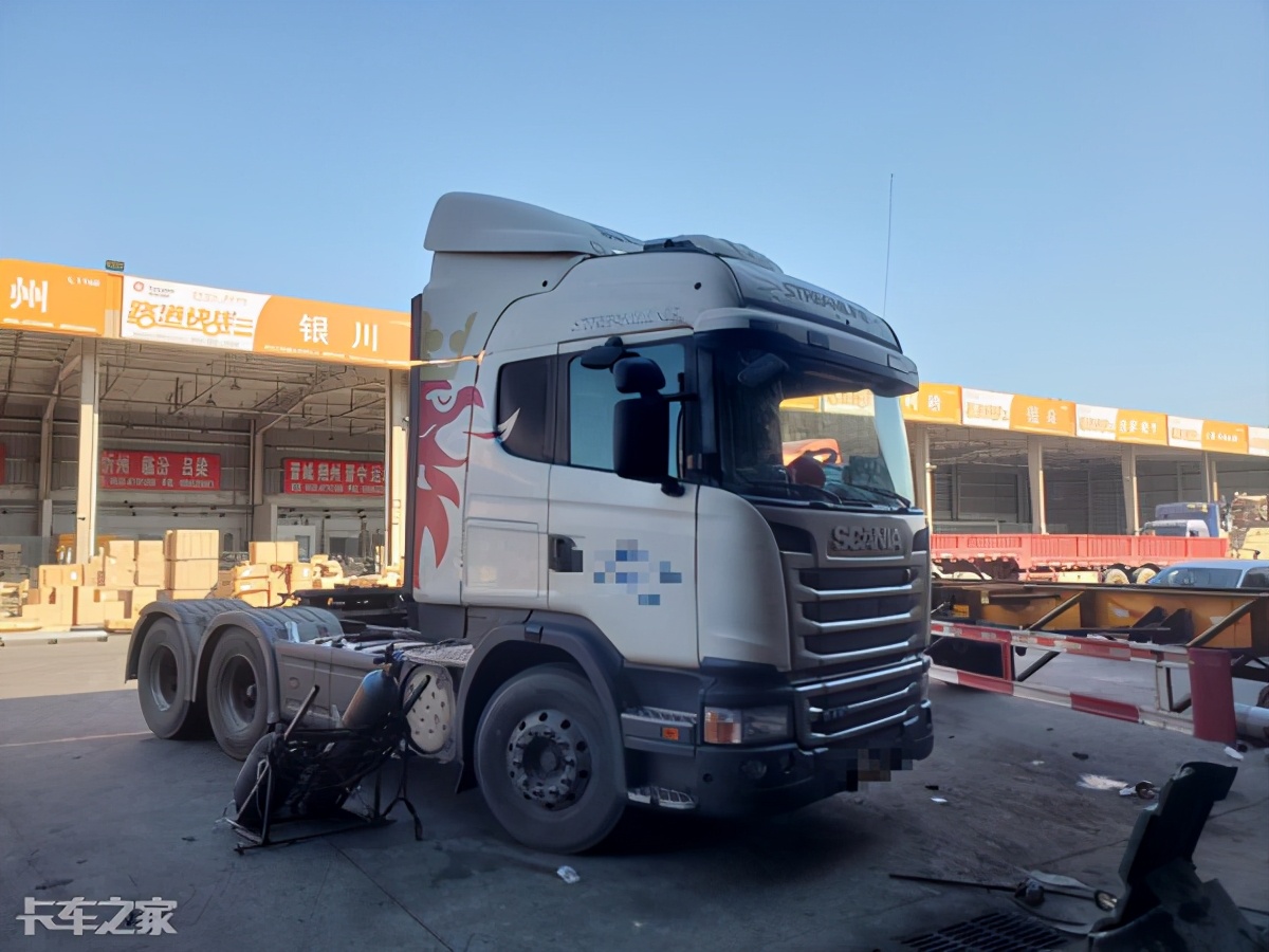 斯堪尼亚高速120公里,120万的斯堪尼亚视频