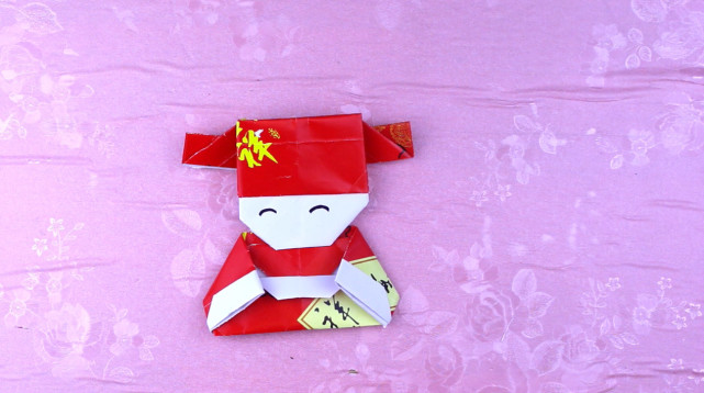 折个新年红包,用红包折新年礼物