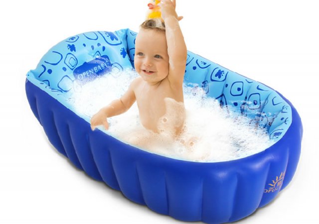 硅胶浴盆和塑料浴盆哪个好,充气浴盆