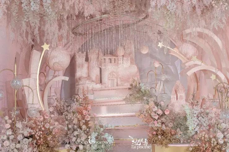 梦幻婚礼蓝色星辰大海主题风格,蓝色婚礼主题风格梦幻