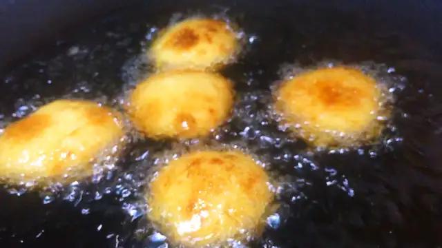 炸糖糕炸开口怎么补救,炸糖糕开裂