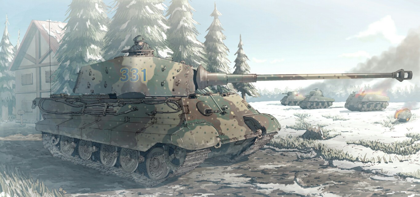 德国重型坦克虎王是保时捷的吗,德国最强大的坦克虎式