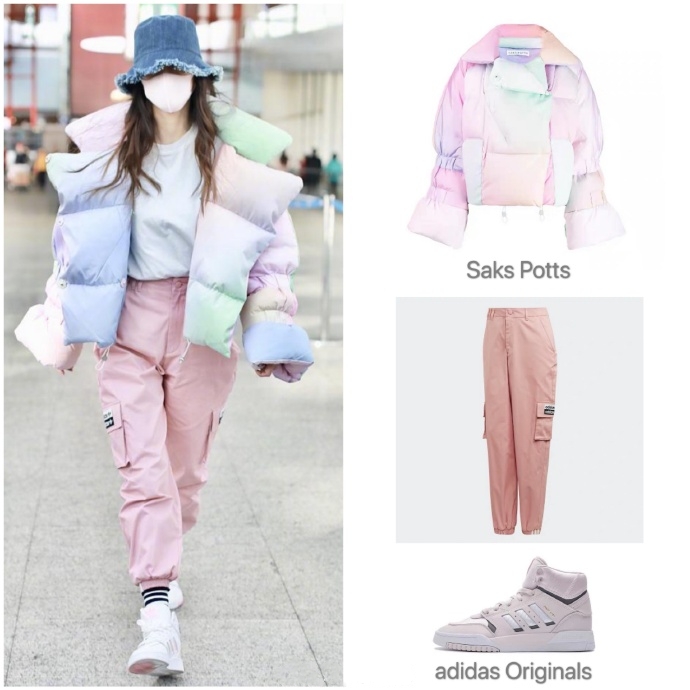 今年棉衣不受宠了，现在流行穿棉花糖服，杨颖都上头了