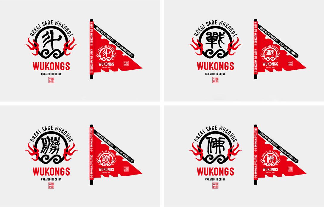 国风t恤男装国潮悟空,衣服国潮小众品牌悟空