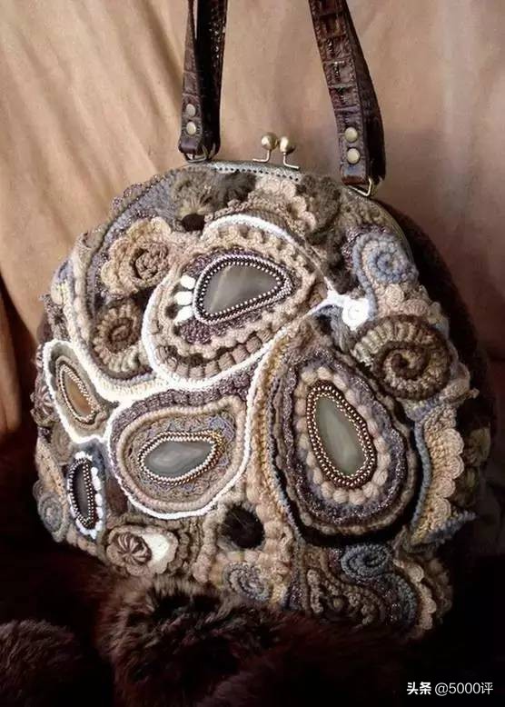 爱尔兰钩花包包,爱尔兰钩花包包图解