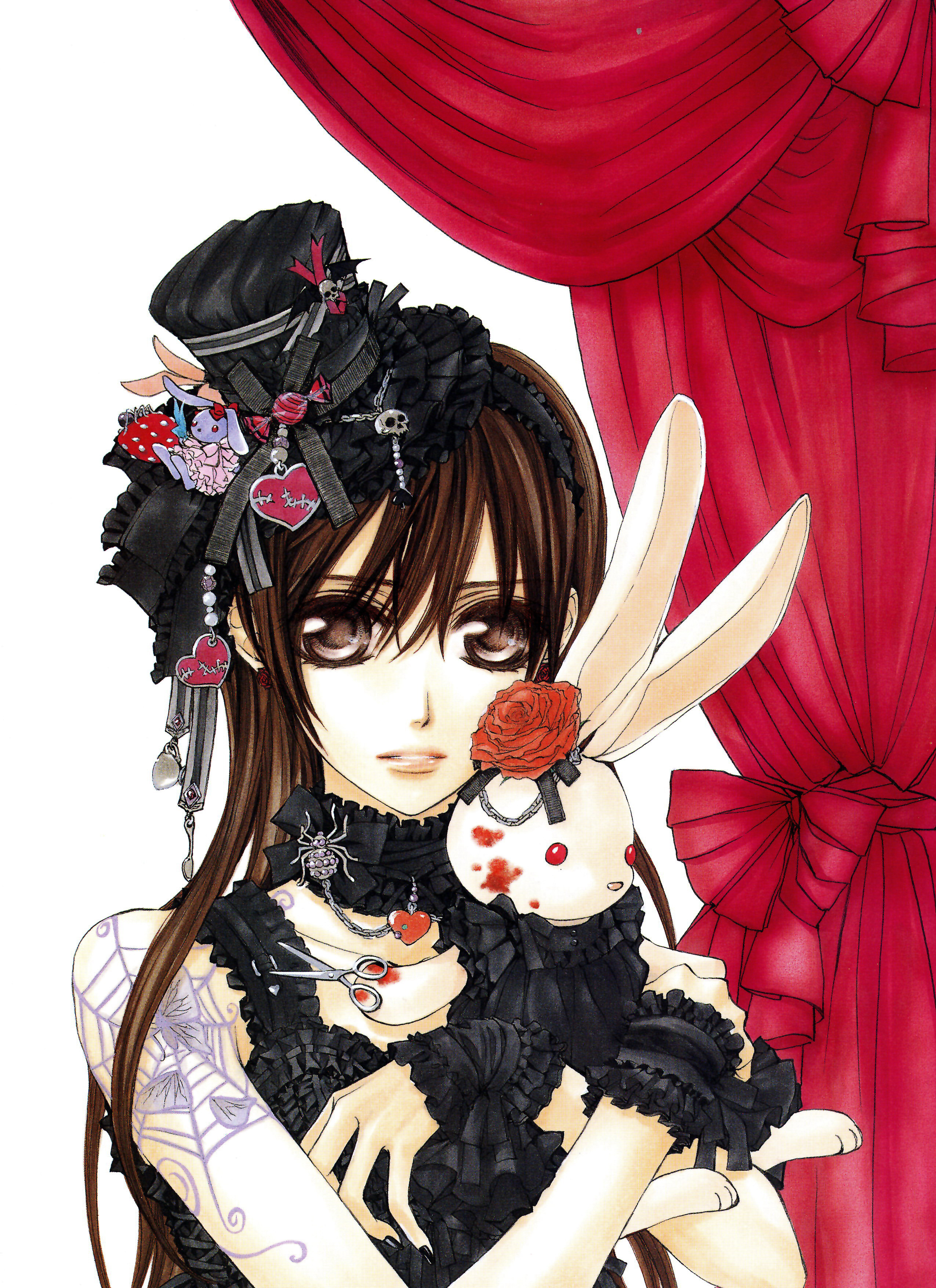 有关帅气吸血鬼的漫画图片,画风超精致的日本吸血鬼漫画