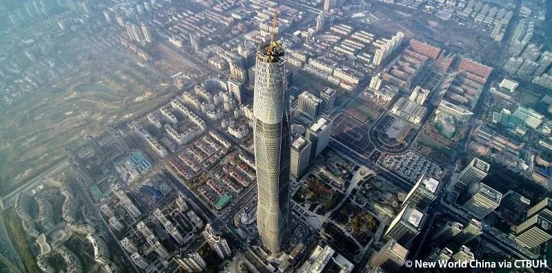 天津周大福金融中心谁建造的,天津周大福金融中心在哪个区