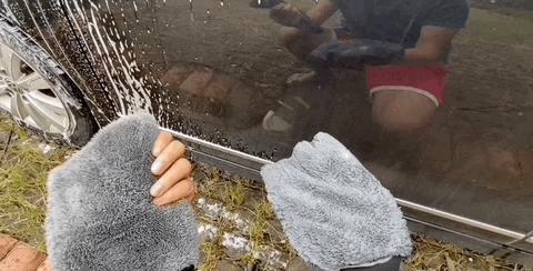 自己小区洗车的正确方法,个人洗车全攻略