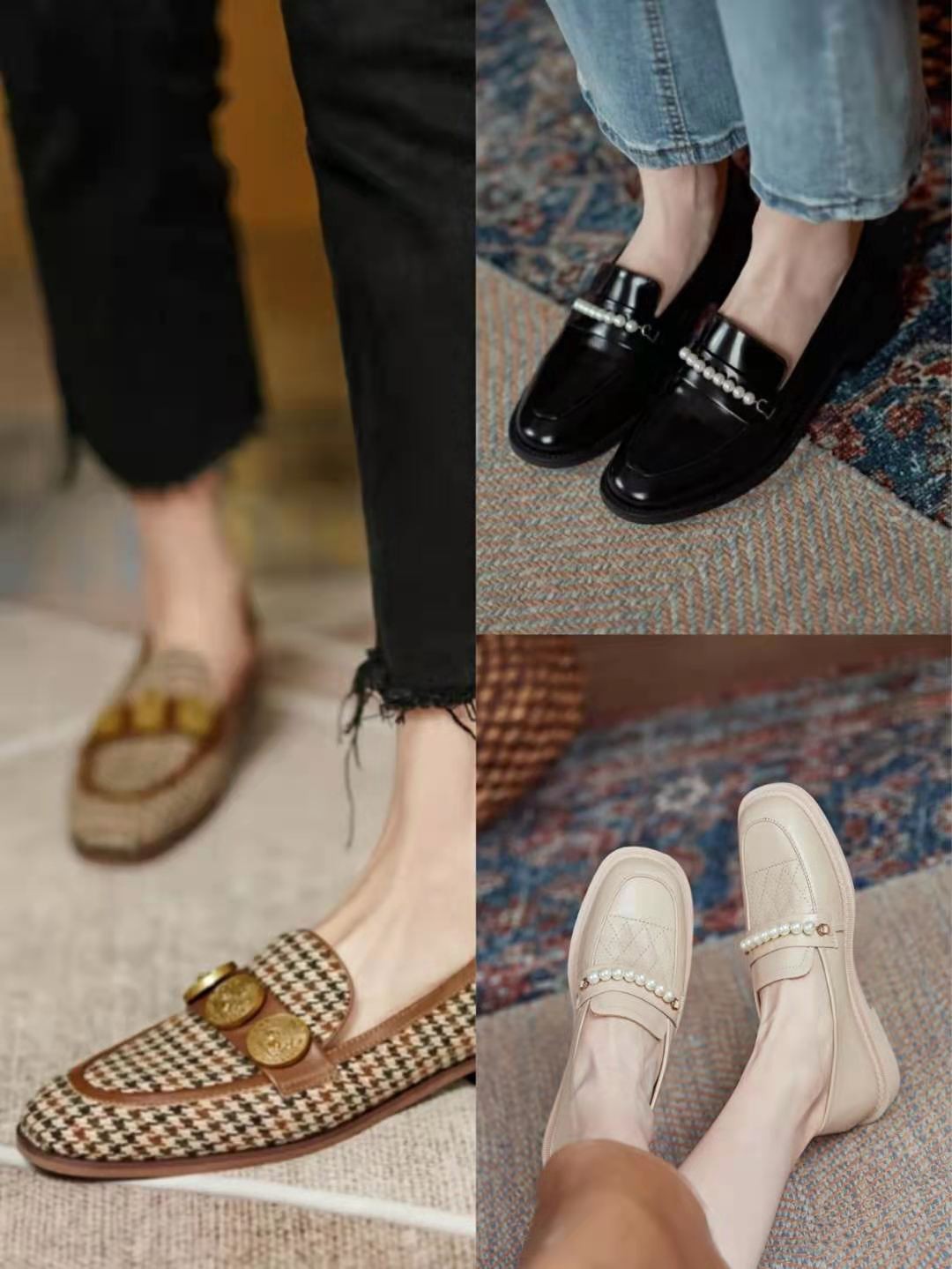 2021春夏的王炸款式，当属这款“乐福鞋”，真的很百搭