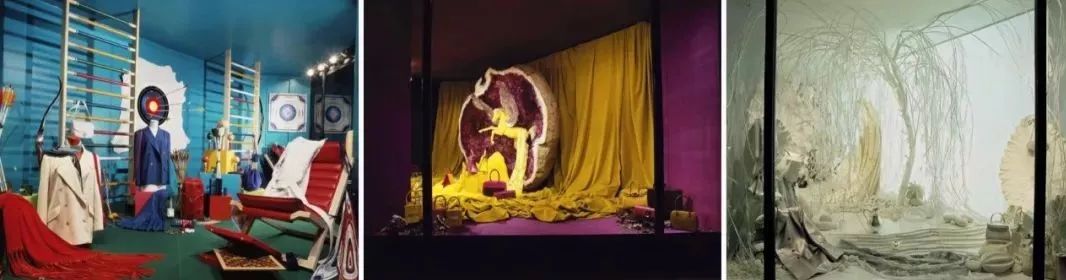 爱马仕最新的橱窗设计,手工制作的梦幻艺术空间