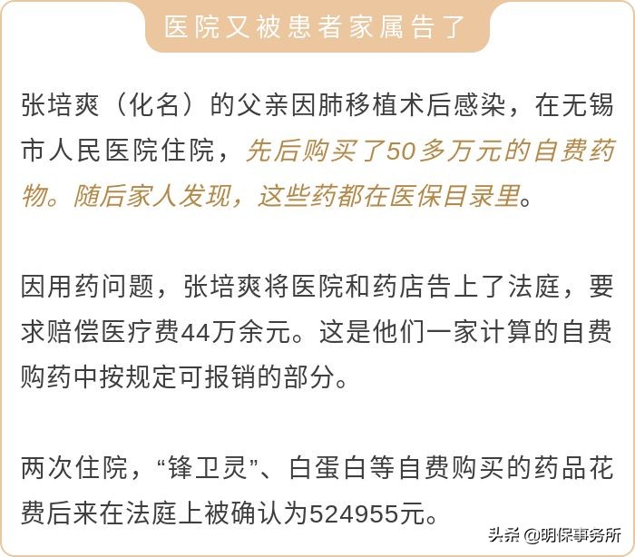 50万买自费药后续,50万医保自费买药