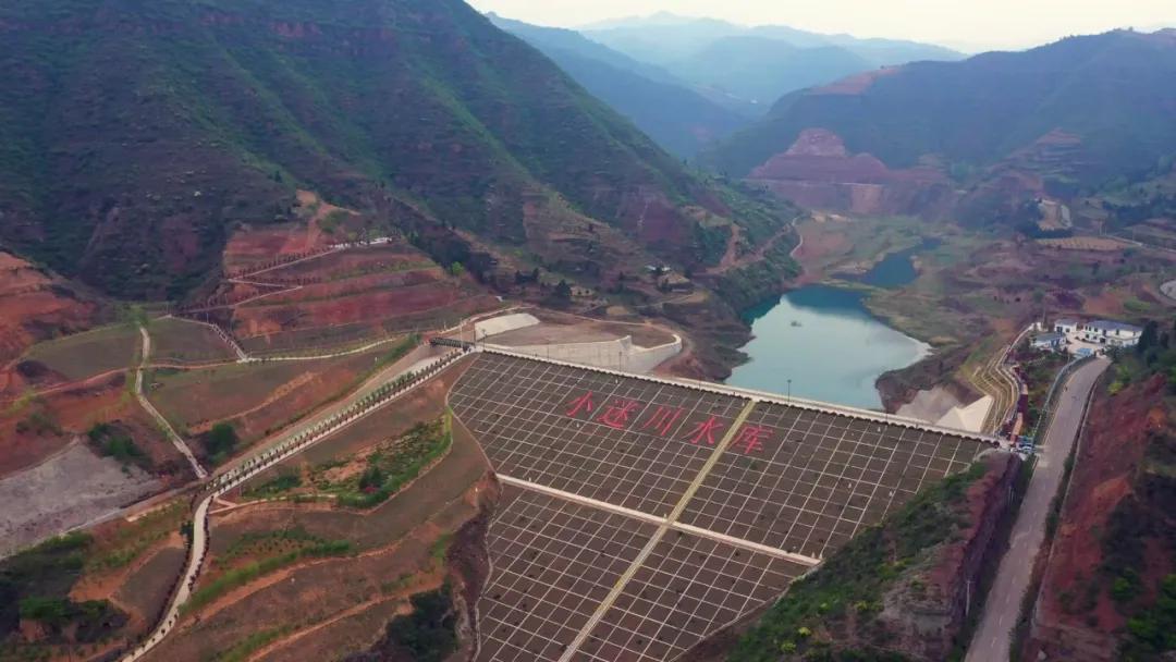 韩城市薛峰水库历史,韩城薛峰水库的修建老照片
