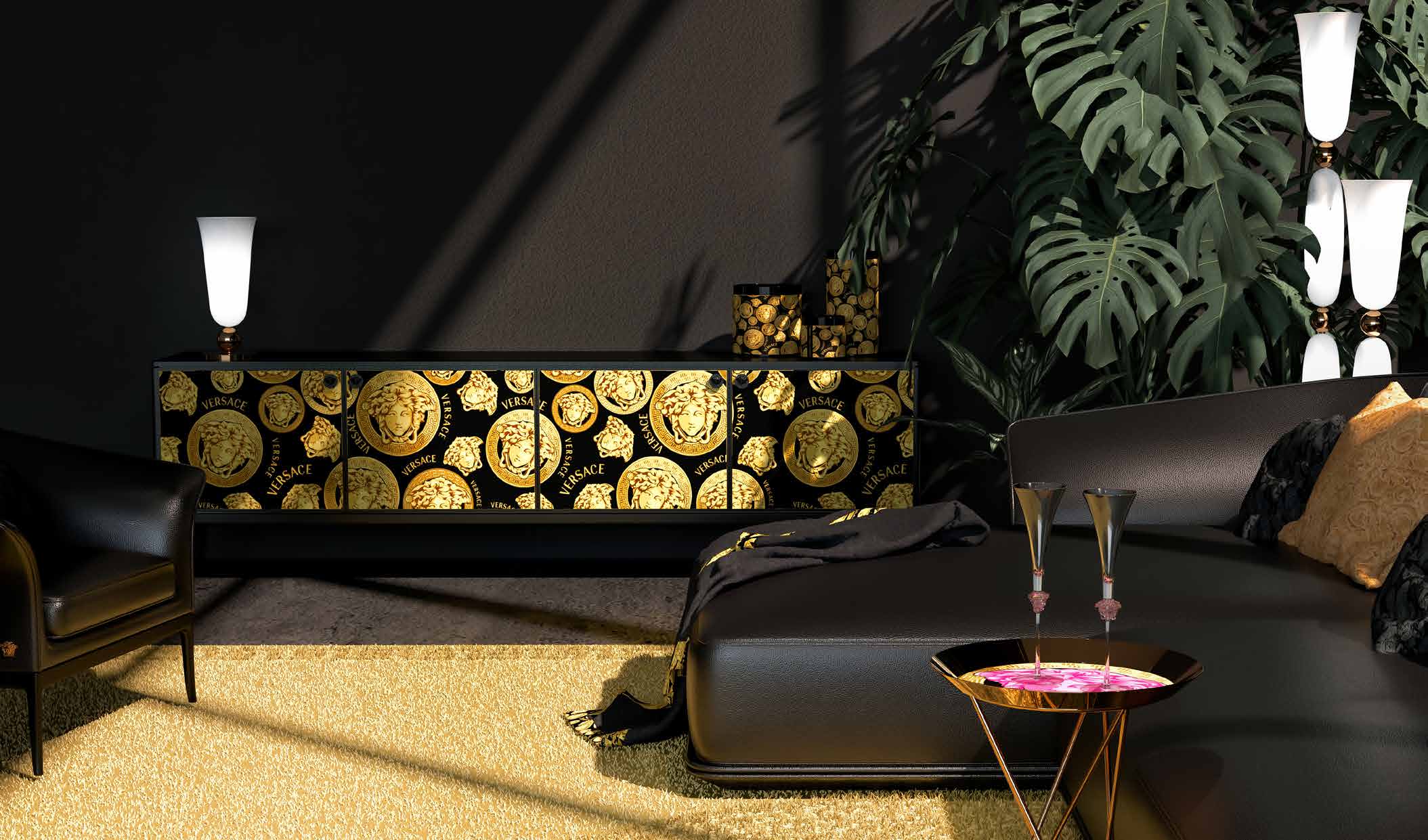 “灰黄”家具大盘点！VERSACEHOME、TURRI，哪家更好看？