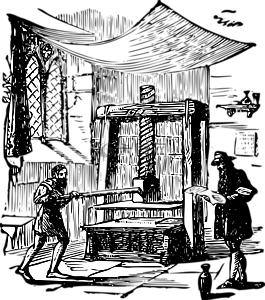 古腾堡印刷机在媒介传播史地位,古腾堡印刷机的发明对欧洲的影响