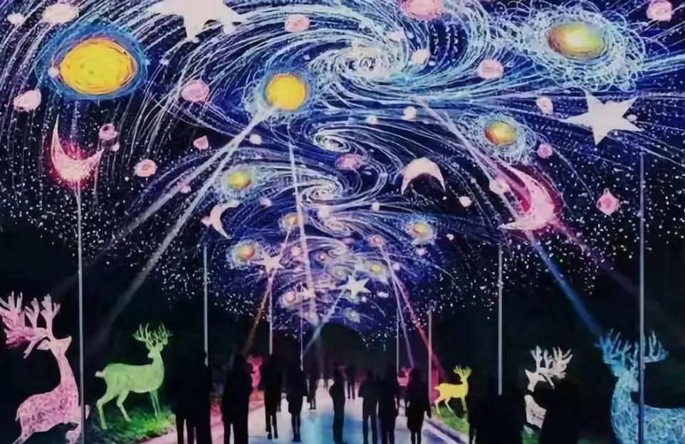 70000㎡！北京最美灯海就在这里了！万盏华灯绽放，开启一年好彩头~