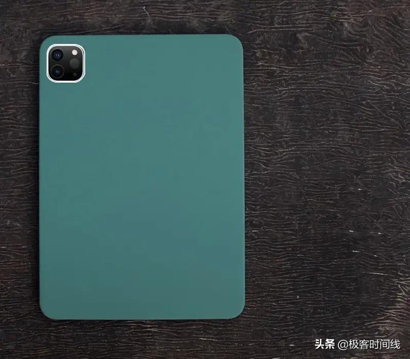 22款ipadpro半包硅胶保护壳,ipadpro2020防弯碳纤维保护套