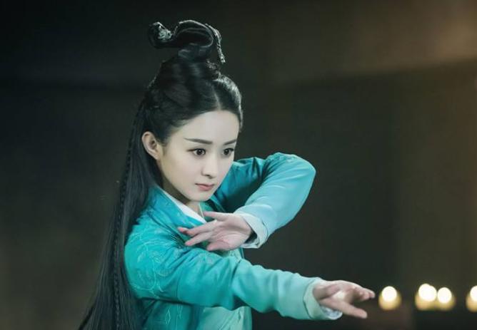 赵丽颖灵蛇髻发型教程,赵丽颖的新古装造型图片大全