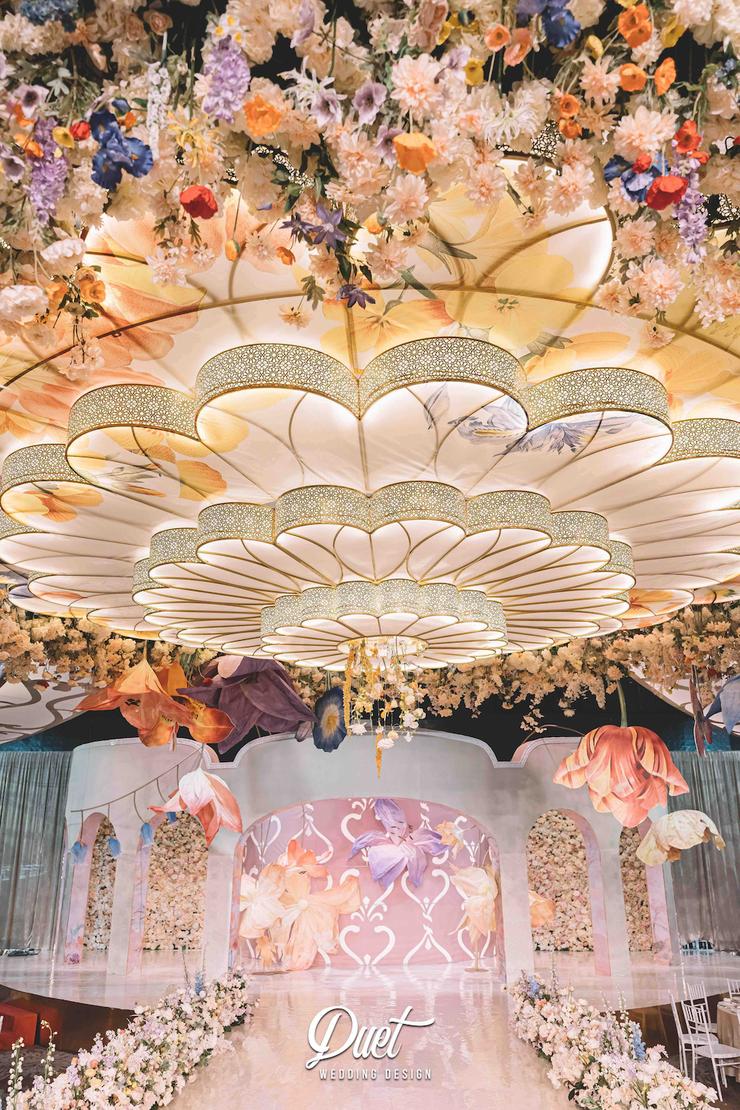 梦幻花园婚礼,温暖浪漫的婚礼