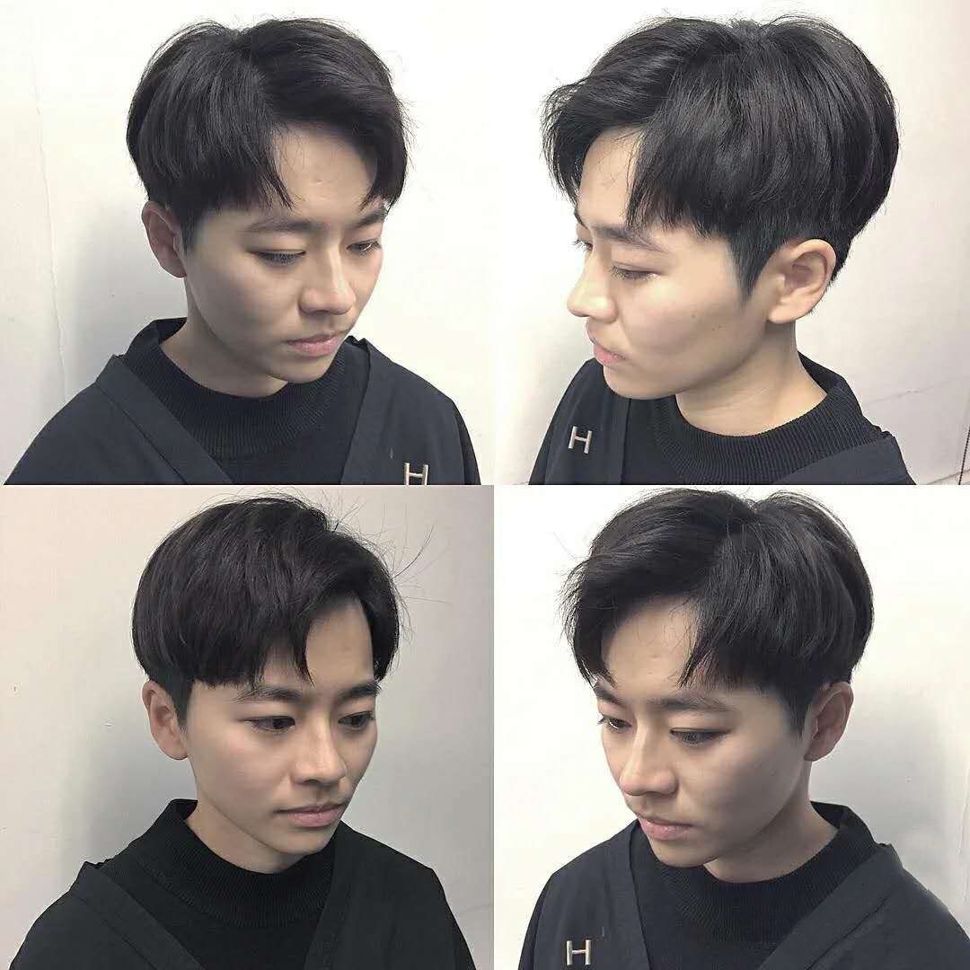 微胖男生应该留的发型,微胖男生发型设计与脸型搭配