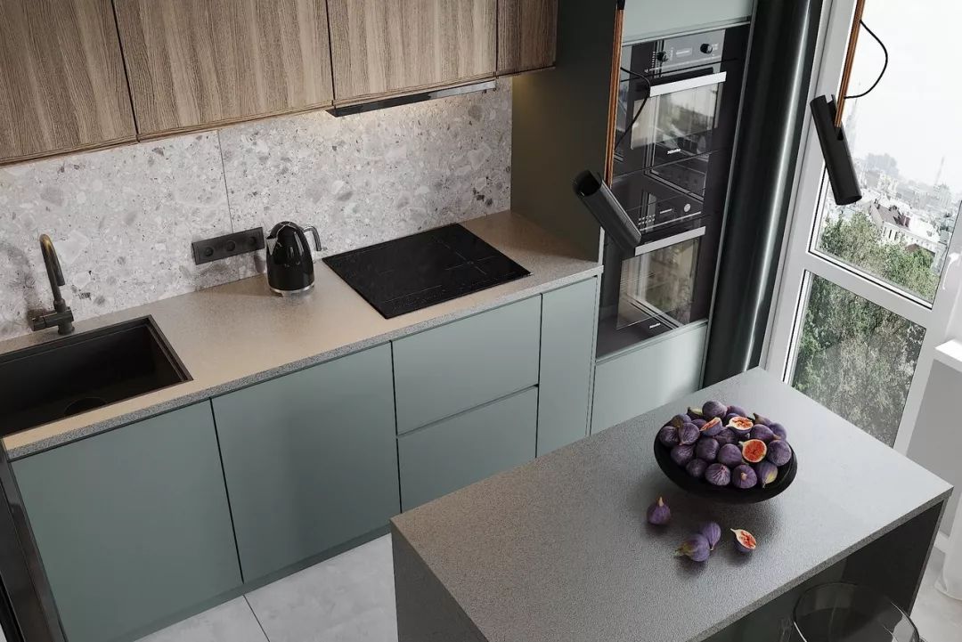 无把手橱柜好看吗,无把手橱柜柜门做法