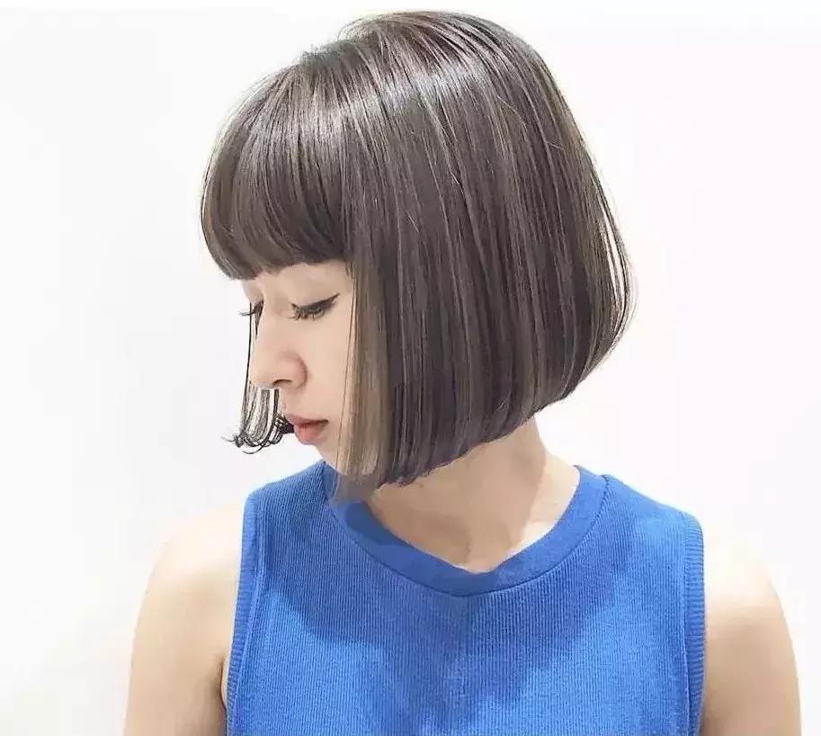 适合大脸的短发发型女最新,大脸妹子最适合的四款发型