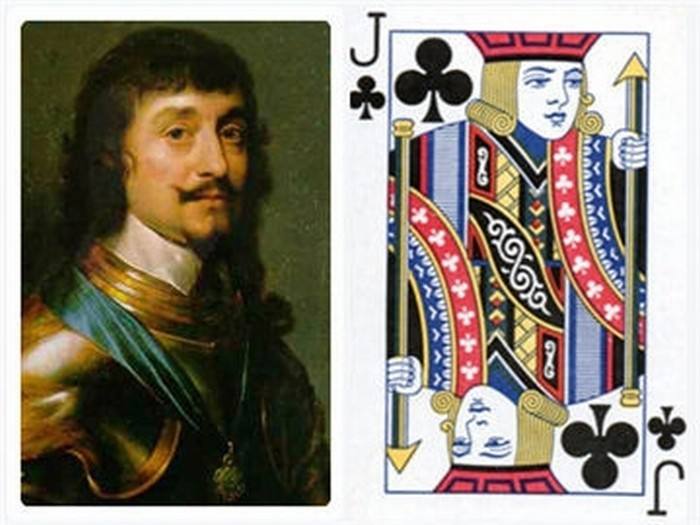 你知道扑克牌里这些真实的人物吗,扑克牌上的100个历史人物